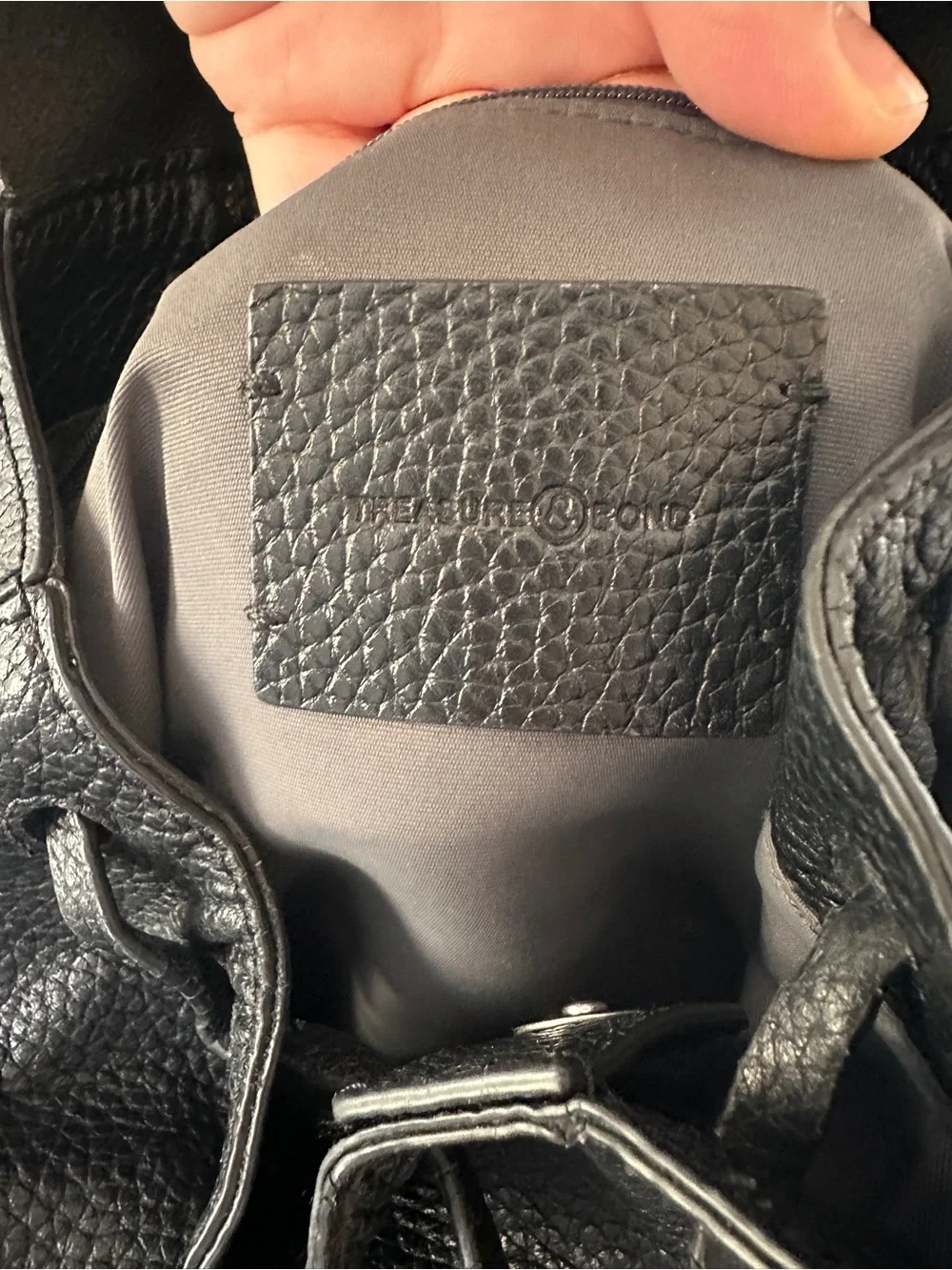 Treasure & Bond Luca Leather Backpack